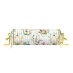 Singerie Cotton White Roll Cushion By Pip Studio