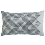 Valence Cotton Grey Cushion by Bedding House