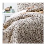 175 GSM Egyptian cotton Flannelette Snow Leopard Single Quilt Cover Set by Park Avenue