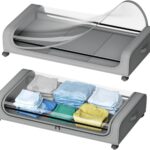 Set 2 Pcs XXL Under Bed Rolling Storage Containers with 50L Large Capacity and Wheels