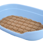 YES4PETS Pet Bed Large Plastic Dog Bedding Sleeping Resting Washable Basket Blue