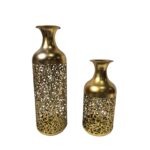 Maya Vase - Large - Gold