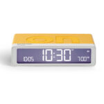 Lexon Flip Classic Reversible Alarm Clock PANTONE - Yellow