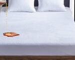 coral fleece waterproof fitted mattress protector queen