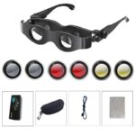 Adjustable Focus Fishing Binoculars with Tricolour Lens - 3x Magnification