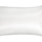 Silk Pillowcase Standard Size Pillow Case in White