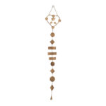 Heart w Bird & Shapes Hanging Mobile 142cm