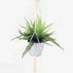 Artificial Hanging Fern Plant in Pot 95cm