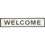 Welcome Wall Art 94x15cm