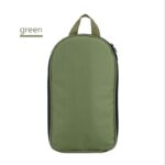 Portable Kitchen Utensil Storage Bag - Lightweight Organizer for Camping and Outdoor Cooking, Green