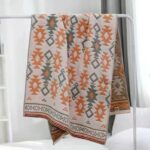Premium Cartoon Animal Print Gauze Bath Towel - 70x140cm, Soft, Absorbent(Oracle Green 70*140)
