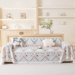 Nordic-Style Full-Cover Sofa Blanket - 180 x 230 cm Minimalist, Stain-Resistant, All-Season Two-Seater Sofa Protector