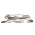 VEVOR Area Rug, 1524x2133.6mm Large Washable Rug, Non-Slip Tear-Resistant Soft Carpet, Pet & Child Friendly Modern Area Rugs, Indoor Mat for Bedroom, Living Room, Kids Room, Entryway, Charcoal Gray