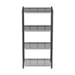 Artiss 4-Tier Shelving Unit Adjustable Garage Storage Shelves Kitchen Rack Steel