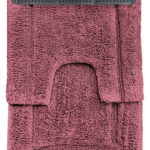 2 Piece 2200 GSM Tufted Rosebud Bath Mat Set by Renee Taylor
