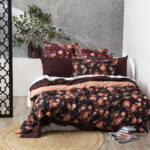 300 TC Cotton Florence Plum European Pillowcase by Renee Taylor