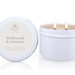 Driftwood & Coconut Soy Candle Tin 165g