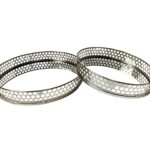Nina Tray - Round - Small - Silver