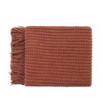 Levi Throw Rug Blanket - Orange