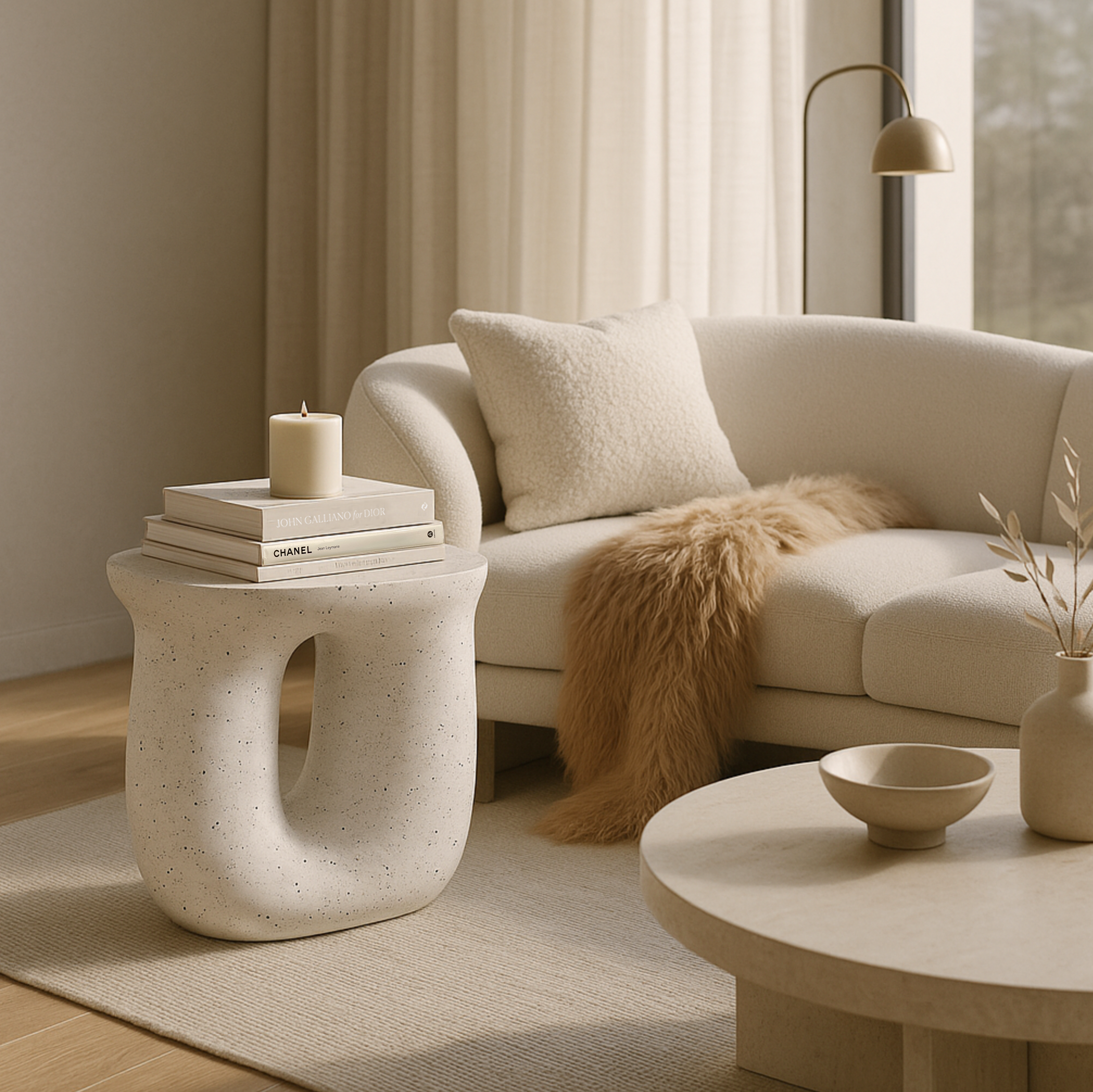 Interior Ave – Cosmo Terrazzo Accent Side Table