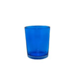 20 Pack Blue Glass Votive Tealight Candle Holders House Party Centerpiece Xmas Wedding Decor Glass Candlestick Party Decorations Bridal Baby Shower Event