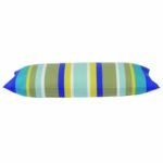 Corban Royal  Rectangle 35x70cm Striped Multicoloured Cushion Cover