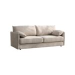 3 Seater Multifunctional Sofa Bed Fabric Upholstery New Foam Pocket Spring