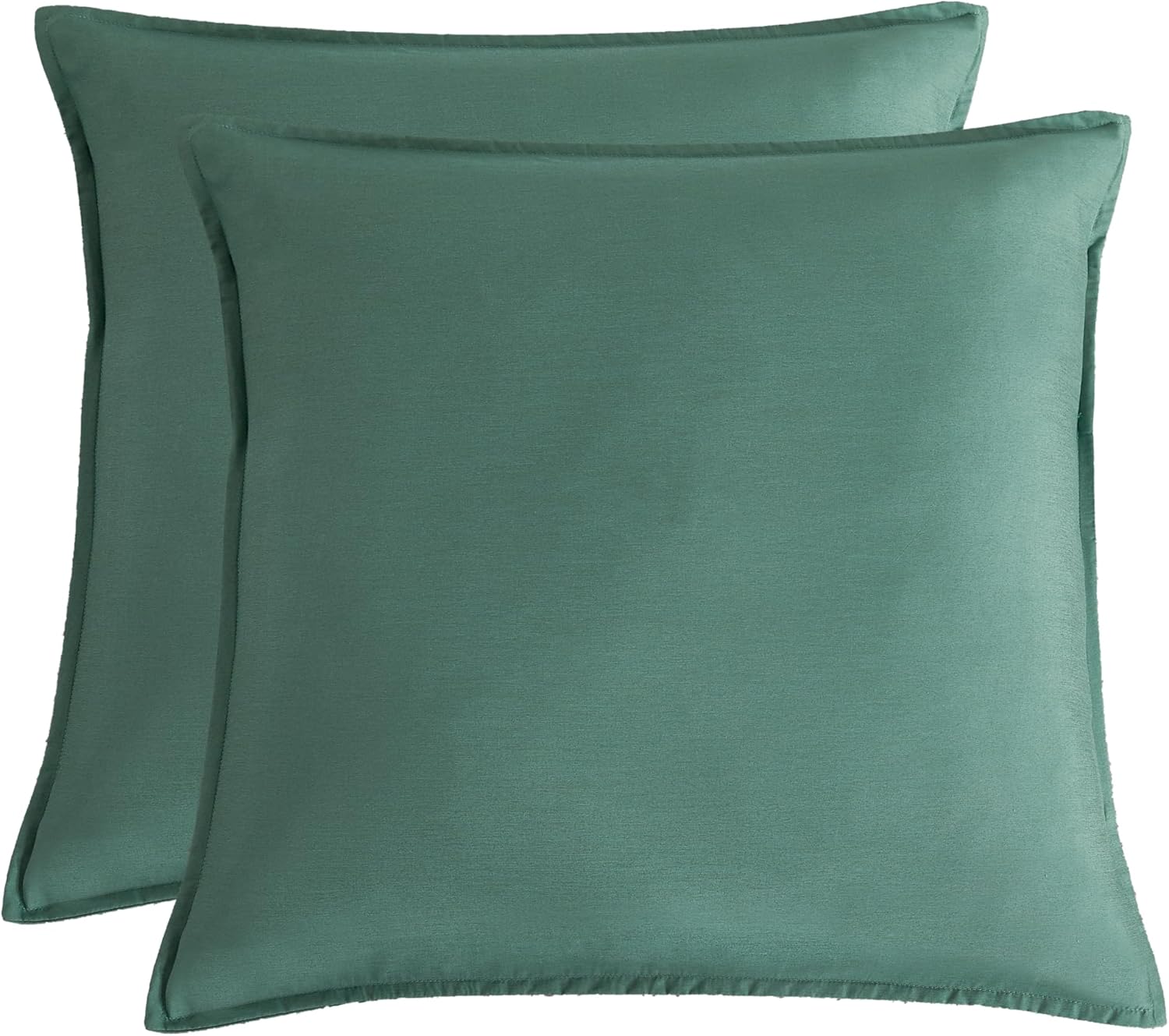 Bamboo Microfibre European Pillowcase x2 (one pair) – Green