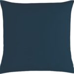 Vintage Washed 100% Cotton European Pillowcase - Luxurious European Pillow Cover - Dark Indigo - 1 Pc