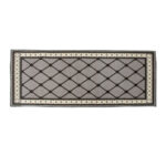Mason Non Slip Bath Runner 50 x 120cm Grey