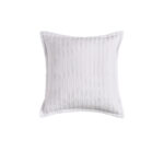 Bianca Evora White Square Filled Cushion
