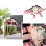 Happy Kids Dino Novelty Cushion/Throw