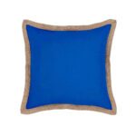J Elliot Home Hampton Linen Filled Cushion 50 x 50 cm Blue