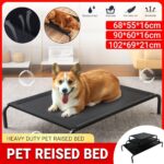 Heavy Duty Pet Raised Bed Elevated Trampoline Hammock Cat Dog Raised Deluxe - M
