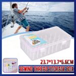 42 Spool Sewing Thread Storage Box Embroidery Bobbin Case Holder Organizer