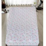 Queen Luxury 100% Cotton Flannelette Fitted Bed Sheet Xmas Flannel - Christmas