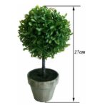 Artificial Boxwood in Pot 27cm