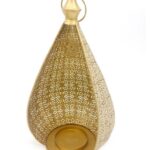 Moroccan Style Waterdrop Lantern Candle Holder 35cm