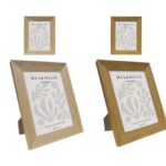 Set 2 Photo Frame Oak '6x8in' Assort 20cm