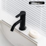 Diatom Mud Faucet Splash Guard & Absorbent Mat - Quick Dry, Non-Slip Sink Organizer(white)
