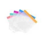 Set of 5 Ziplock Reusable Eco Friendly Bags