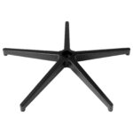 VEVOR Office Chair Base Replacement, 710 mm, 1134 kg Static Load Capacity, Heavy Duty Universal Computer Desk Chair Stool Base Part with Reinforced Metal Legs, Desk Chair Base Replacement Parts, Black
