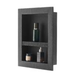 VEVOR Shower Niche 40.6 x 50.8 x 10.2 cm Recessed Wall Divider Shelf Bathroom