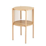 Artiss Coffee Table 2-Tier Round Wood