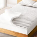 Giselle Bedding Memory Foam Mattress Topper Egg Crate 5cm King Single