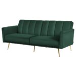 Artiss Sofa Bed 3 Seater Couch Convertible Lounge Adjustable Arm Recliner Velvet