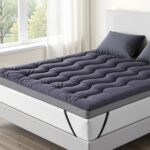 Giselle 5cm Mattress Topper Pillowtop toppers Bamboo Charcoal Queen