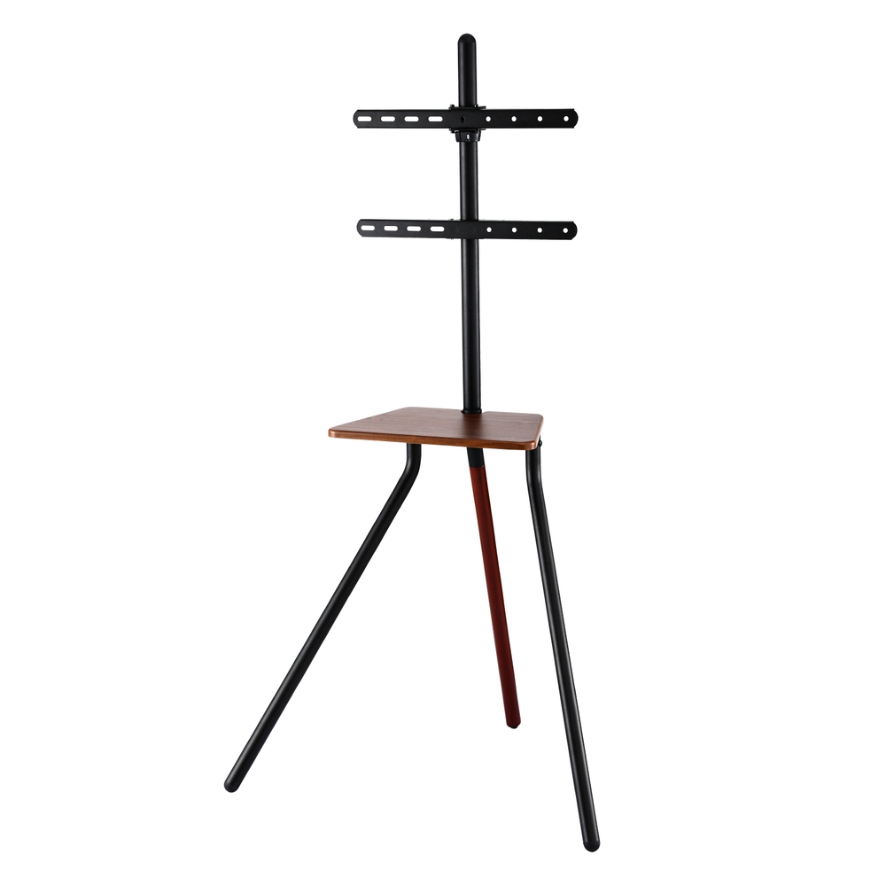 Artiss TV Stand Wooden Tray 24-55″ Swivel Height Adjustable