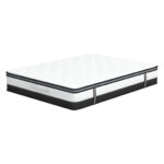 Osteopedic Euro Top Mattress Pocket Spring Medium Firm Hybrid Design Bed 30CM - King Single - White