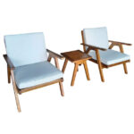 PENCIL SIDE TABLE AND SOFA ARMCHAIR